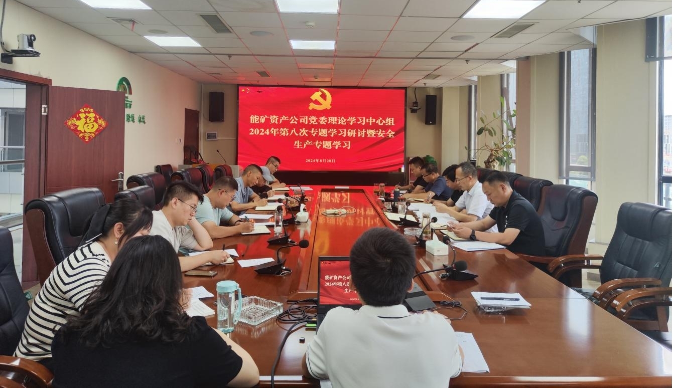 乐天使党委开展党委理论学习中心组2024年第8次专题学习研讨暨安全生产专题学习